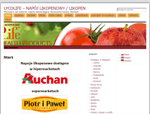 Tablet Screenshot of lycolife.pl